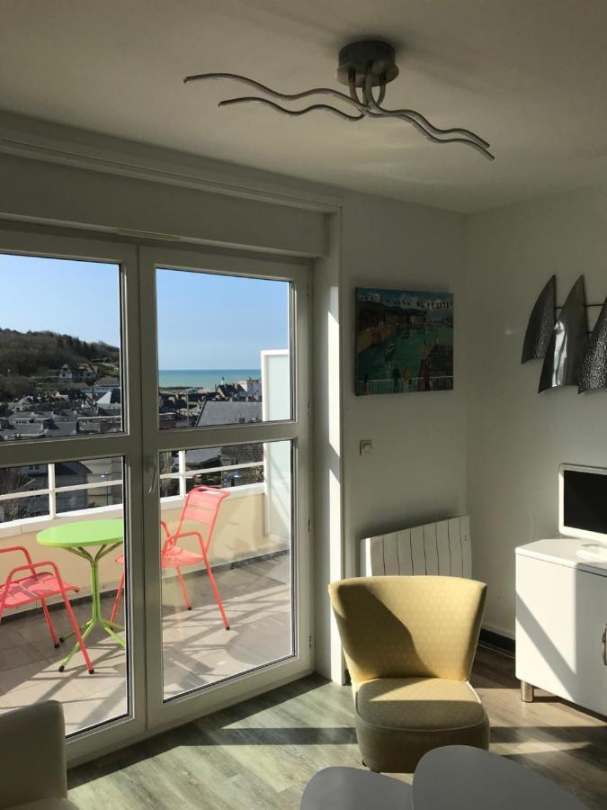 Appartamento Studio vue mer à Saint Valéry en caux Esterno foto